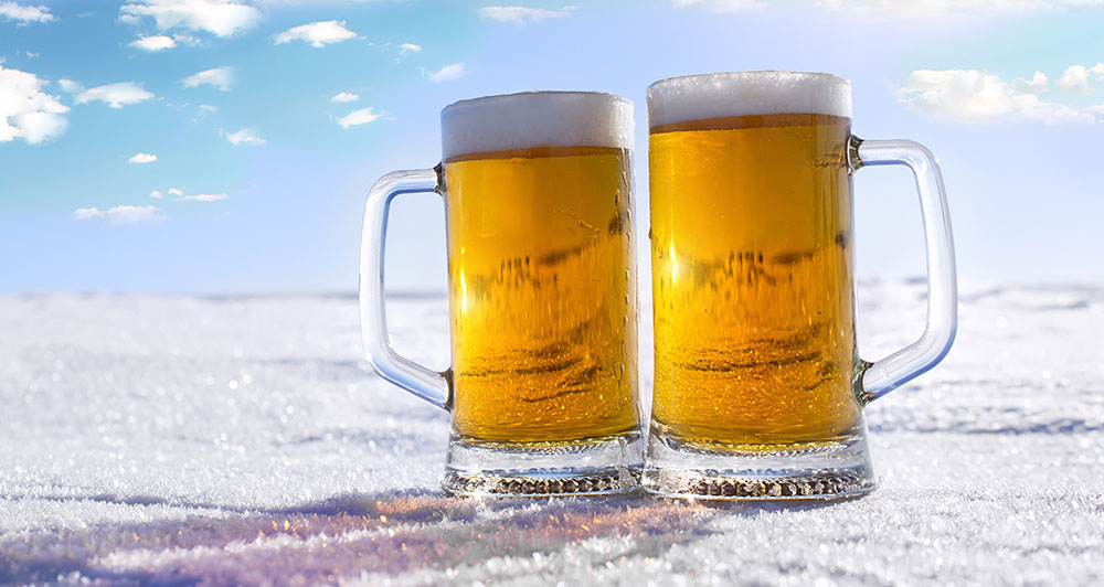 Как поднять продажи пива зимой?